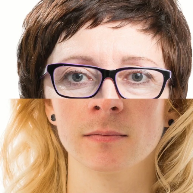 Video Reference N3: Eyewear, Face, Hair, Glasses, Eyebrow, Forehead, Hairstyle, Chin, Nose, Head, Person