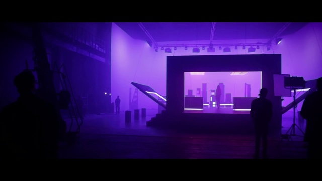 Video Reference N9: Stage, Violet, Purple, Light, Performance, Lighting, Music venue, Magenta, Event, Architecture