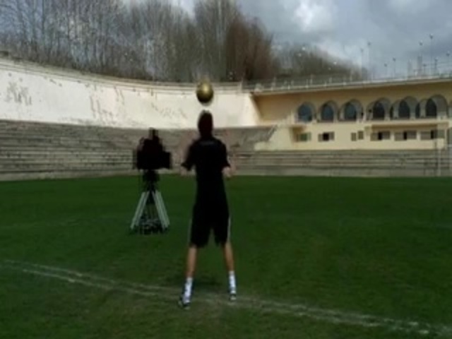Video Reference N0: Player, Sport venue, Football, Sports, Ball game, Soccer-specific stadium, Football player, Sports equipment, Grass, Team sport