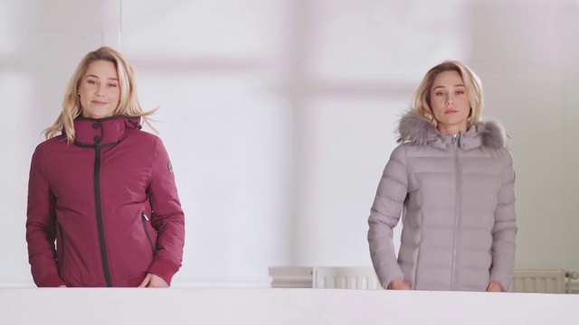 Video Reference N21: Clothing, Outerwear, Jacket, Hood, Coat, Skin, Pink, Parka, Sleeve, Fashion