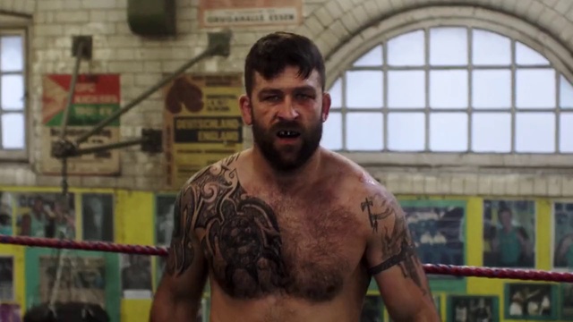 Video Reference N17: Barechested, Hair, Facial hair, Chest, Muscle, Arm, Beard, Professional boxing, Chest hair, Tattoo
