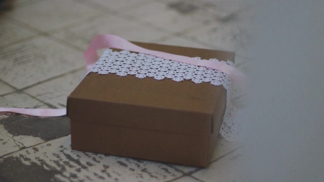 Video Reference N0: Box, Pink, Party favor, Wedding favors, Material property, Present, Gift wrapping, Packaging and labeling, Paper