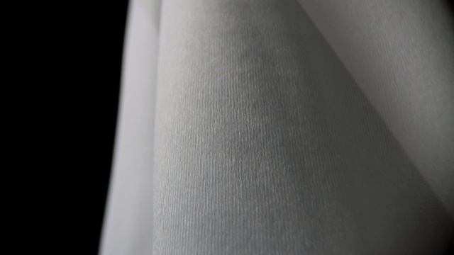 Video Reference N1: White, Textile, Material property, Linen, Woven fabric