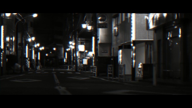 Video Reference N0: night, infrastructure, darkness, street, urban area, light, city, road, evening, metropolis, Person