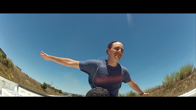 Video Reference N1: Sky, Photography, Recreation, Arm, Eyewear, Happy, Running, Flash photography, Glasses, Person