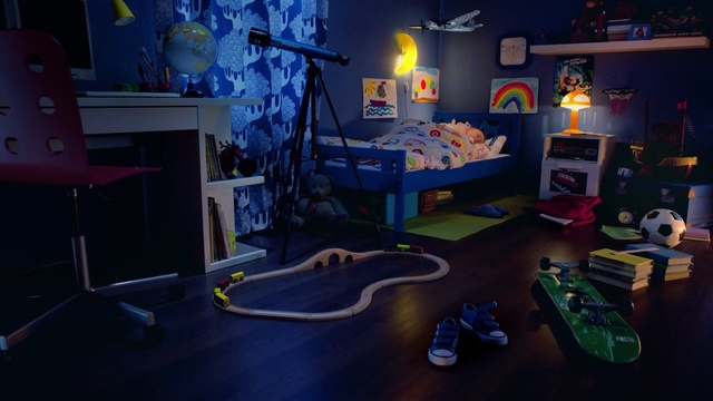 Video Reference N0: room, technology, space, pc game, toy, recreation, darkness