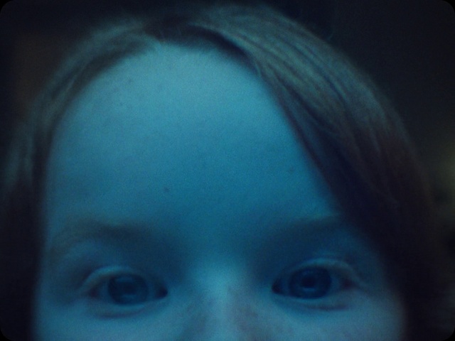Video Reference N1: Face, Blue, Eyebrow, Hair, Forehead, Eye, Black, Green, Nose, Head