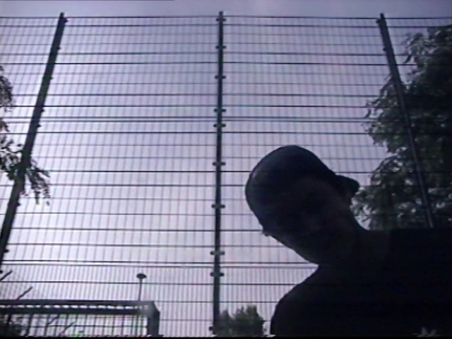 Video Reference N9: Photograph, Iron, Window covering, Cage, Line, Snapshot, Net, Metal, Window blind, Window