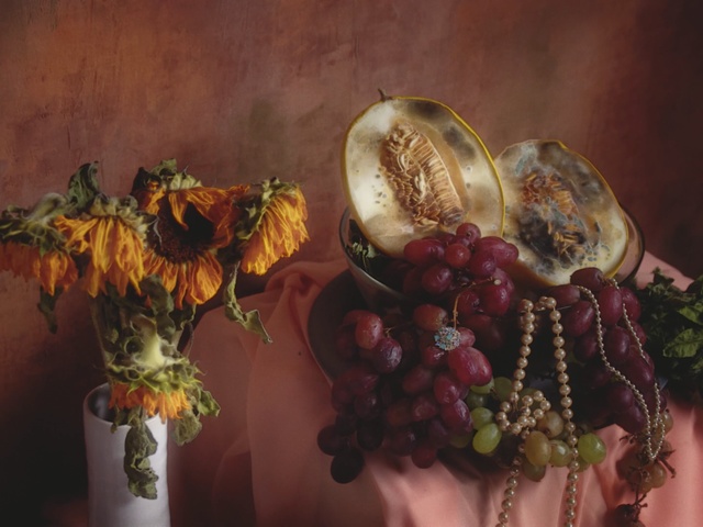 Video Reference N0: Painting, Still life, Still life photography, Artwork, Photography, Plant, Flower, Visual arts, Grape, Art