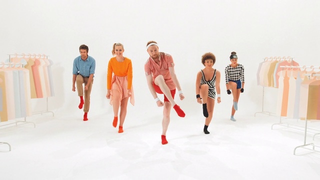 Video Reference N8: Red, Fashion, Yellow, Human, Fun, Fashion design, Performance, Event, Photography, Performance art
