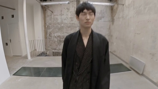 Video Reference N3: Photograph, Snapshot, Standing, Suit, Outerwear, Black hair, Formal wear, Neck, Temple, Blazer