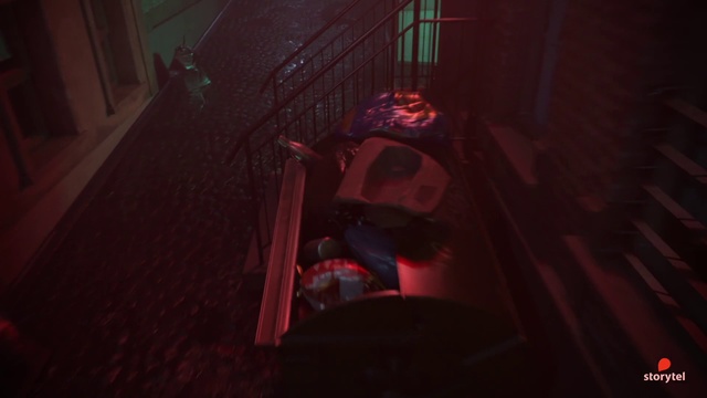 Video Reference N3: Red, Light, Darkness, Room, Screenshot, Magenta, Fictional character, Photography, Flesh, Night