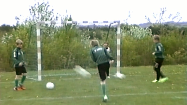 Video Reference N0: player, sports, football player, ball, grass, net, public space, goalkeeper, ball, sports equipment, Person