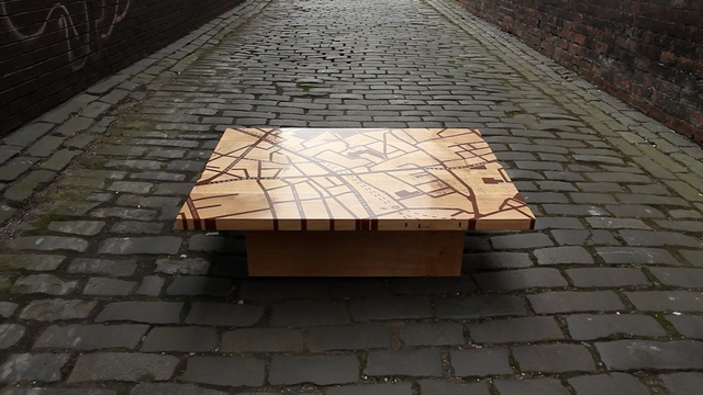 Video Reference N1: roof, table, furniture, daylighting, wood, road surface, floor, angle, brick
