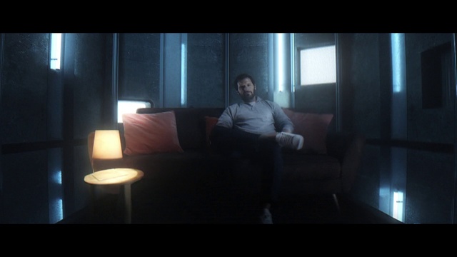 Video Reference N1: Light, Darkness, Lighting, Couch, Room, Furniture, Sitting, Photography, Screenshot, Space