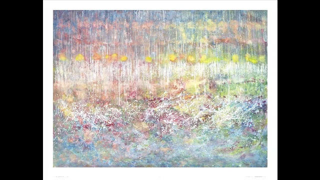 Video Reference N3: painting, modern art, watercolor paint, art, acrylic paint, paint, pattern, artwork, visual arts, Person