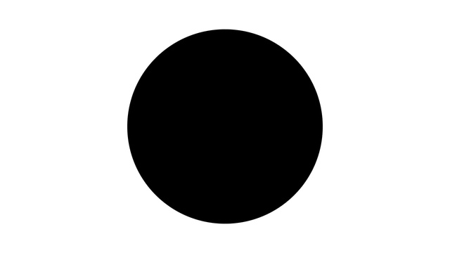 Video Reference N0: Black, Circle, Oval, Sphere, Black-and-white