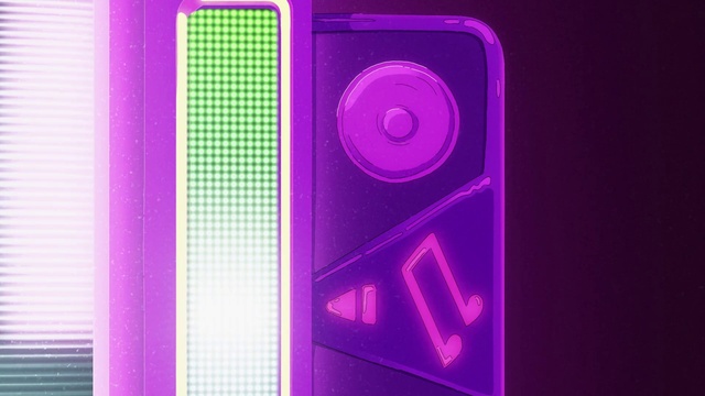 Video Reference N4: Purple, Violet, Pink, Magenta, Technology, Electric blue, Electronic device, Circle