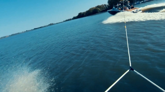 Video Reference N2: Surface water sports, Parasailing, Towed water sport, Sea, Water, Ocean, Water sport, Recreation, Kite sports, Sailing, Person