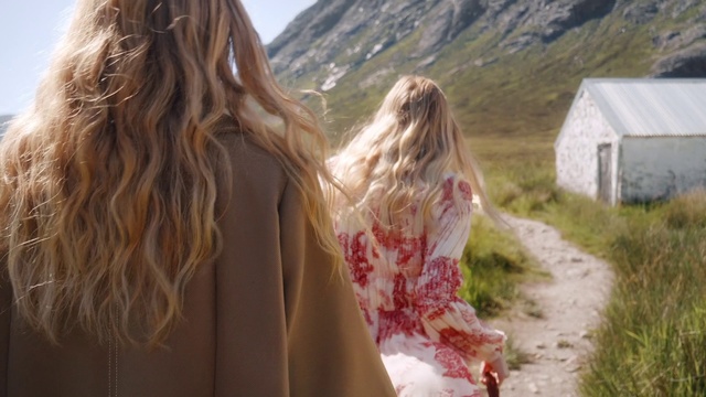 Video Reference N7: Hair, Blond, Long hair, Hairstyle, Beauty, Summer, Brown hair, Photography, Fun, Dress, Outdoor, Person, Grass, Woman, Mountain, Standing, Girl, Holding, Young, Water, Sitting, Yellow, Wearing, Phone, Shirt, Beach, Eating, White, Man, Field, Clothing, Human face