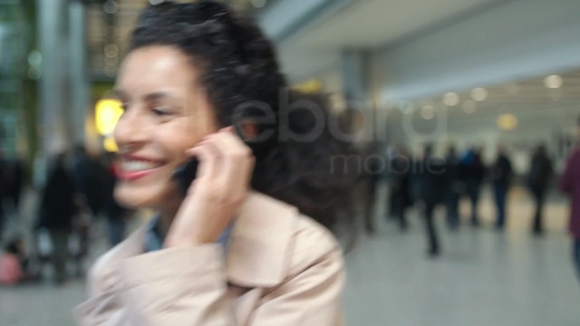 Video Reference N0: person, people, call, adult, smiling, attractive, portrait, happy