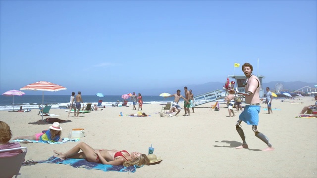 Video Reference N4: People on beach, Beach, Vacation, Sun tanning, Tourism, Spring break, Fun, Summer, Sand, Shore