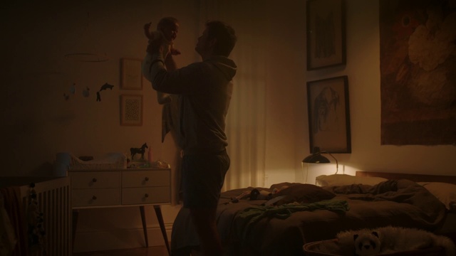 Video Reference N1: Room, Fun, Darkness, Night, Bed, Furniture, Photography, Shadow, Screenshot, Scene