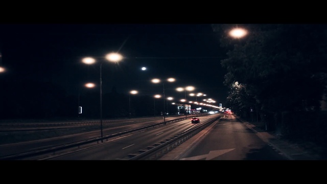 Video Reference N1: Street light, Night, Black, Sky, Darkness, Road, Light, Midnight, Lighting, Lane