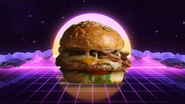 Video Reference N0: Hamburger, Food, Cheeseburger, Junk food, Buffalo burger, Dish, Veggie burger, Cuisine, Bun, Fast food