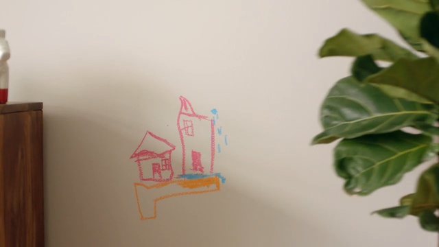Video Reference N1: Wall, Leaf, Room, Drawing, Plant, Illustration, Paper, Art, House, Flower