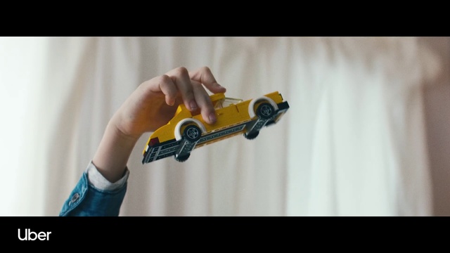 Video Reference N0: Yellow, Toy vehicle, Model car, Toy, Vehicle, Automotive design, Car, Hand, Lego, Automotive wheel system