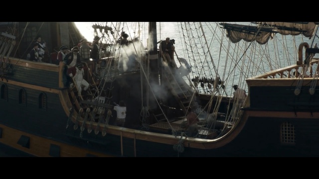 Video Reference N2: mode of transport, galleon, tourist attraction, vehicle, screenshot, manila galleon, fluyt, water, sailing ship, caravel