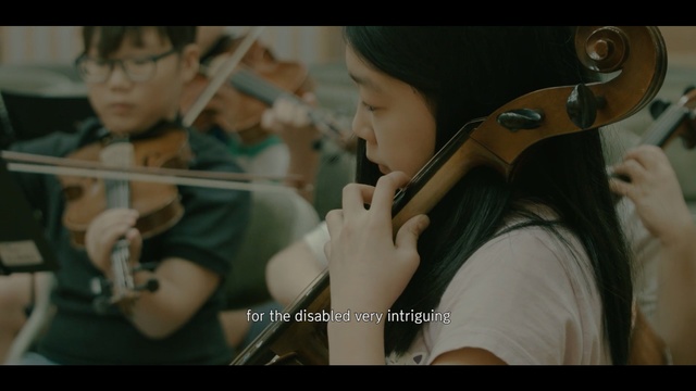 Video Reference N1: musical instrument, violin, string instrument, string instrument, music, bowed string instrument, violin family, violinist, girl, violist, Person