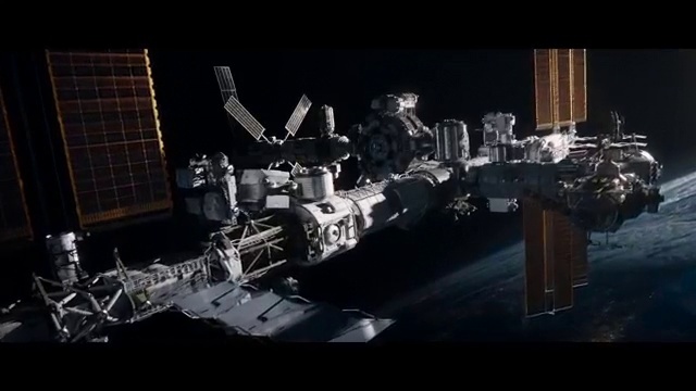 Video Reference N12: Space station, Spacecraft, Space, Animation, Digital compositing, Fictional character, Screenshot