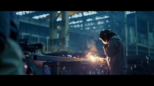 Video Reference N0: Movie, Action-adventure game, Action film, Welder, Screenshot, Metalworking, Factory, Blacksmith, Music, Digital compositing, Person