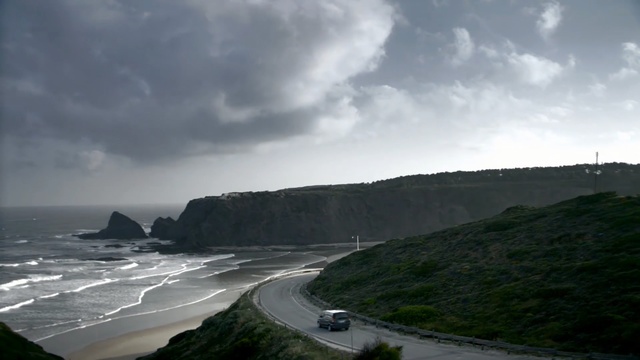 Video Reference N0: Nature, Sky, Coast, Highland, Headland, Cloud, Cliff, Sea, Shore, Terrain