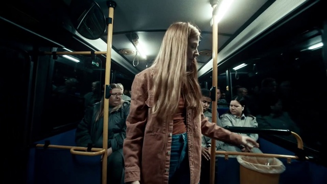Video Reference N9: Transport, Blond, Public transport, Room, Metro, Games, Photography, Long hair