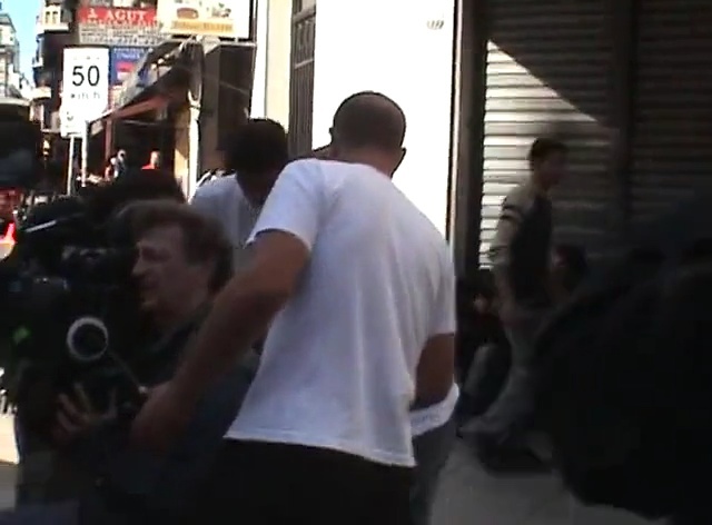 Video Reference N3: mode of transport, interaction, vehicle, car, event, street, product, girl, crowd, Person