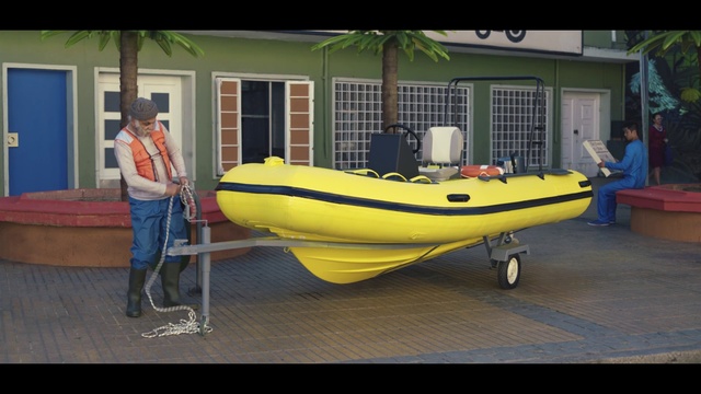 Video Reference N0: Water transportation, Vehicle, Inflatable boat, Boat, Yellow, Boating, Watercraft, Recreation, Dinghy, Boats and boating--Equipment and supplies