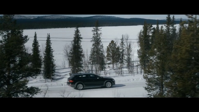 Video Reference N4: car, land vehicle, snow, motor vehicle, nature, winter, ecosystem, wilderness, mode of transport, vehicle, Person