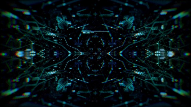 Video Reference N3: kaleidoscope, fractal art, darkness, symmetry, computer wallpaper, organism, macro photography, pattern, graphics, space