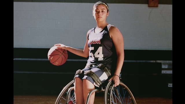 Video Reference N0: Sports, Ball game, Basketball player, Team sport, Basketball moves, Sports equipment, Basketball, Vehicle, Wheelchair sports, Muscle