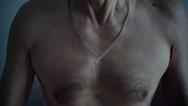 Video Reference N3: Skin, Chest, Neck, Barechested, Muscle, Necklace, Shoulder, Trunk, Chain, Joint