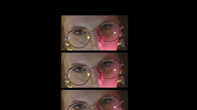 Video Reference N0: eyewear, glasses, vision care, lighting, circle, font