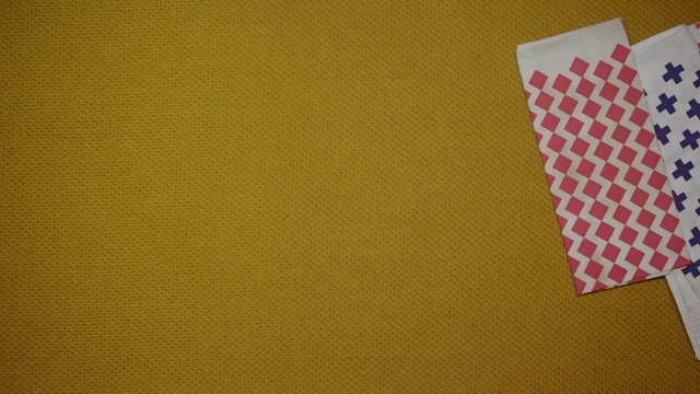 Video Reference N4: Yellow, Paper, Textile, Construction paper, Pattern
