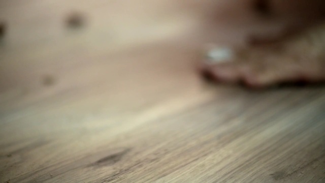 Video Reference N2: Floor, Hardwood, Wood, Wood flooring, Laminate flooring, Flooring, Skin, Hand, Close-up, Finger
