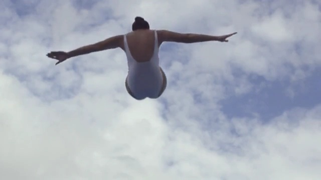 Video Reference N2: sky, cloud, jumping, daytime, happiness, physical fitness