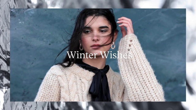 Video Reference N1: Crochet, Beauty, Knitting, Outerwear, Textile, Long hair, Wool, Photography, Fashion accessory, Art