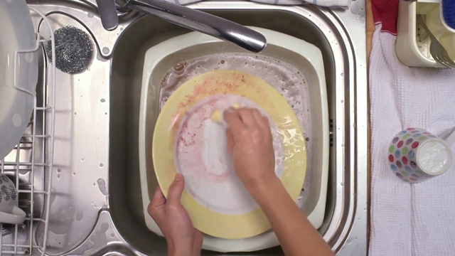 Video Reference N1: product, washing, baking, topview, top shot, top view