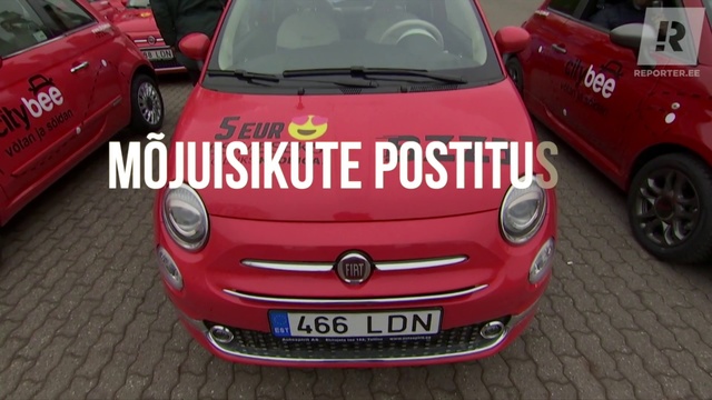 Video Reference N4: Land vehicle, Vehicle, City car, Car, Motor vehicle, Fiat 500, Red, Fiat, Fiat 500, Hood